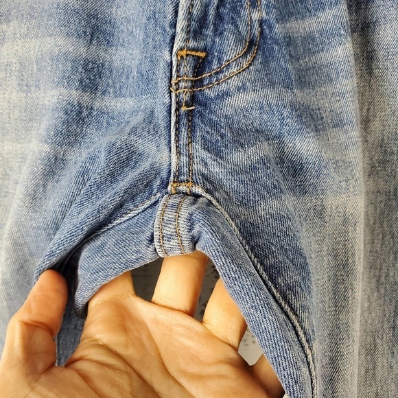 Abercrombie & Fitch Vintage Stretch 90's Straight Denim Jeans Pants Size 28 - Picture 3 of 11
